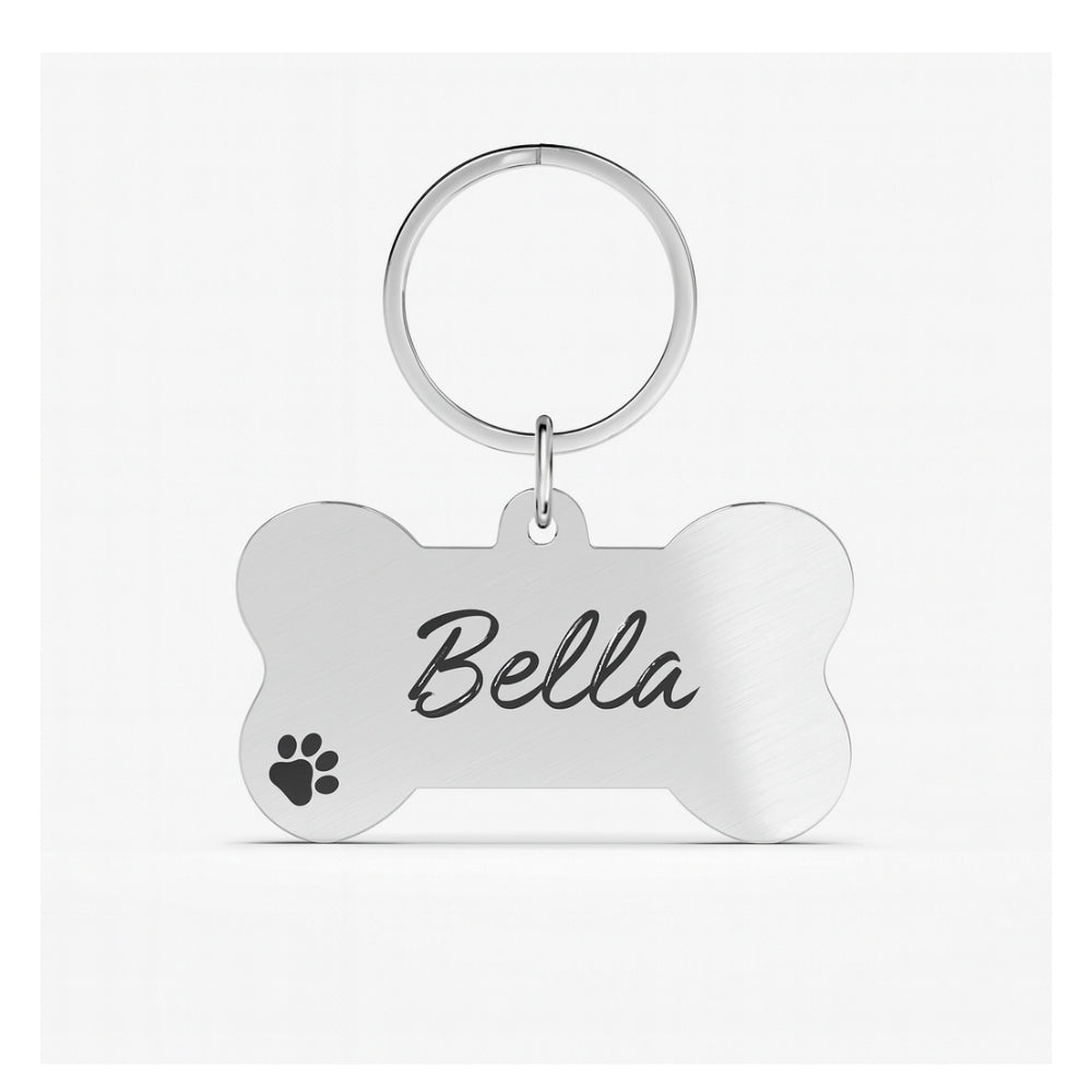 Name Tag | Bone shape