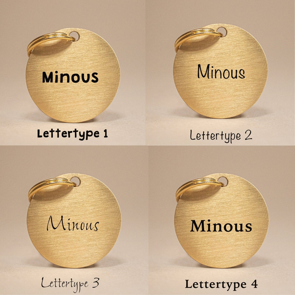 Name Tag | Bone shape