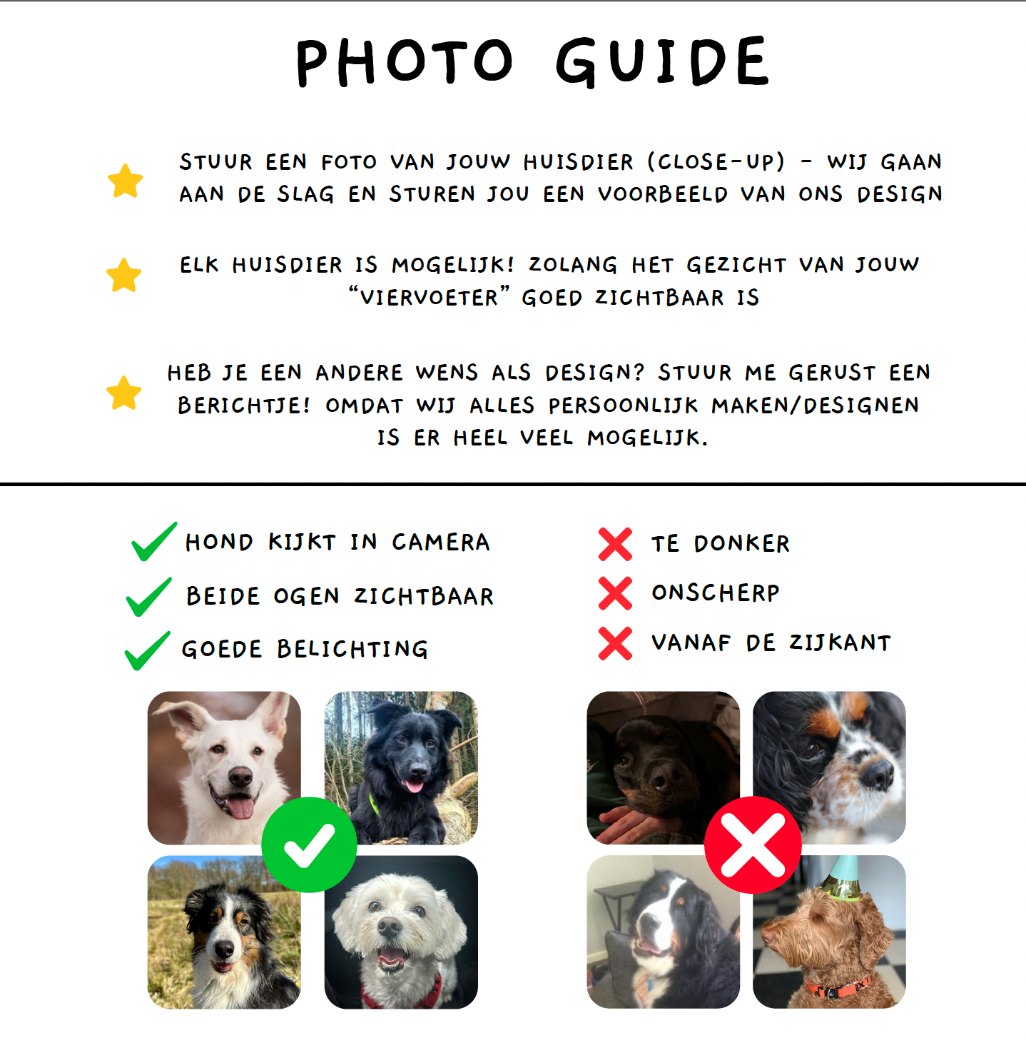 Gepersonaliseerde kerstbal Hond 🎄 | Rond