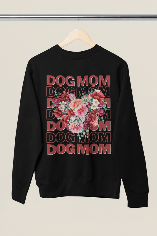Sweater | Dog Mom flower