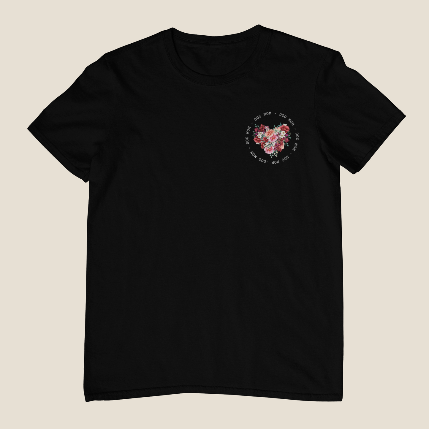 T-Shirt | Dog mom flowers