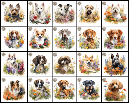 Gepersonaliseerde Mok | "Dog Flower"