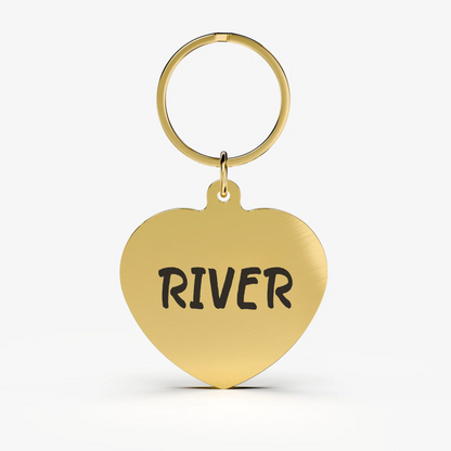 Name Tag | Heart shape