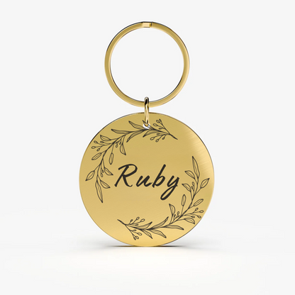 Name Tag | Floral