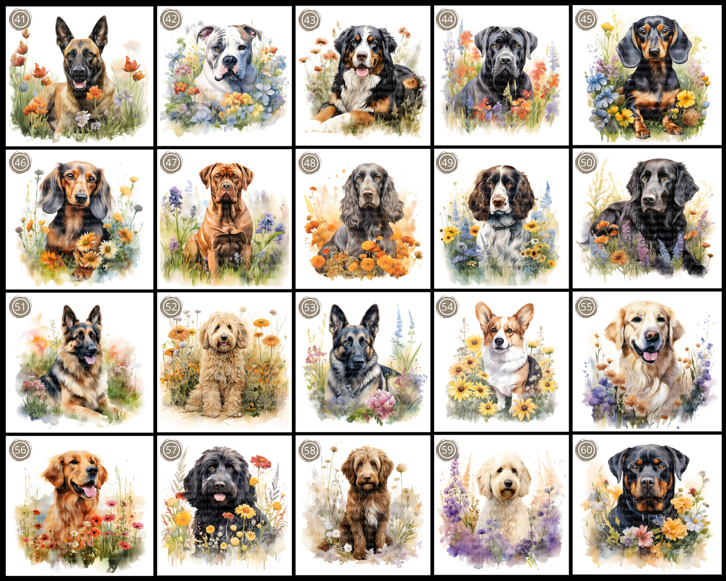 Gepersonaliseerde Mok | "Dog Flower"