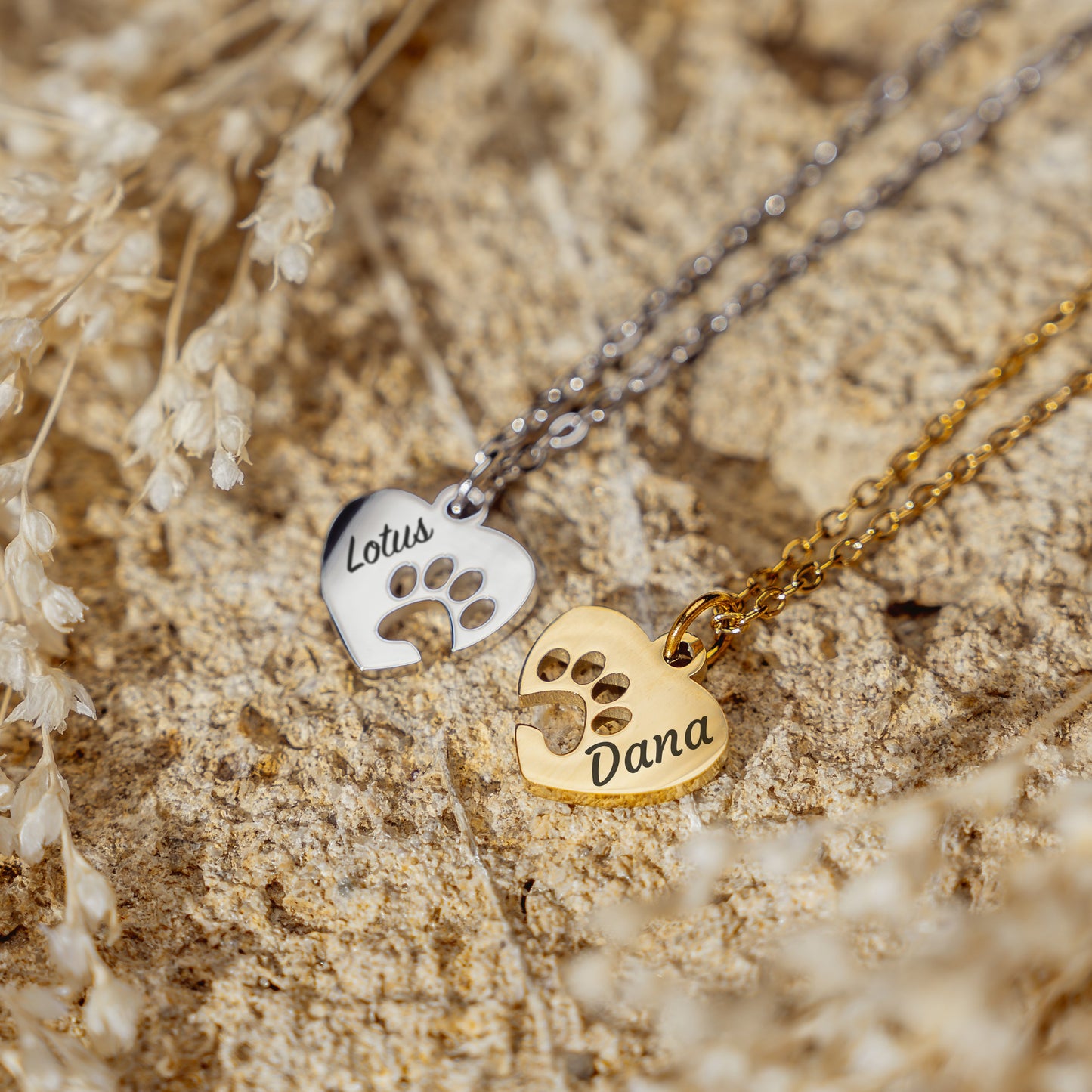Dog Heart | naam ketting