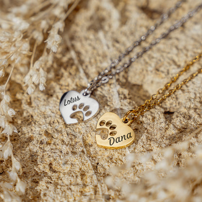 Dog Heart | naam ketting