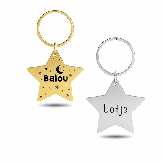 Name Tag | Star Shape
