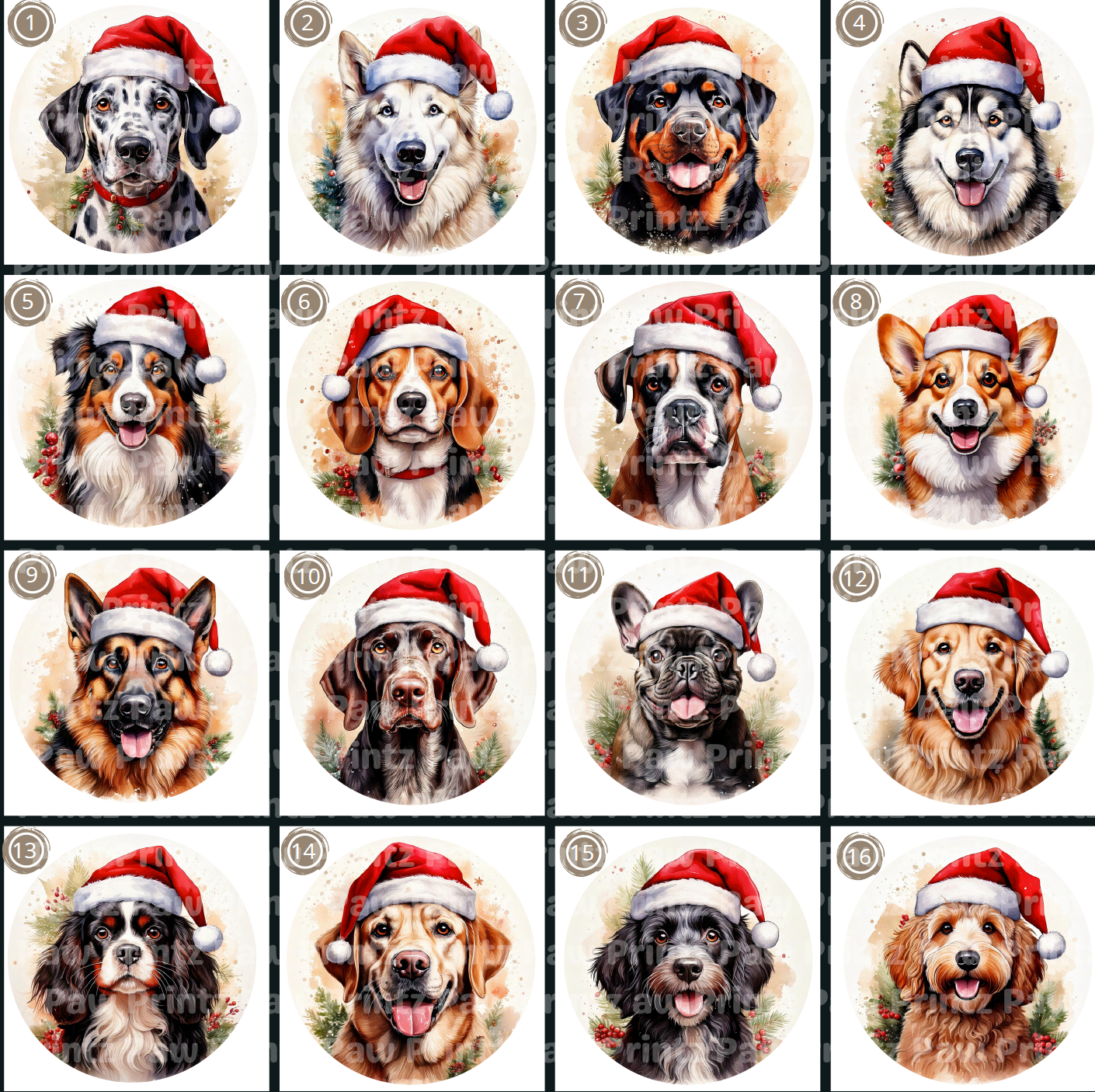 Gepersonaliseerde kerstbal Hond 🎄