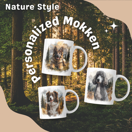 Gepersonaliseerde Mok | "Dog Nature"