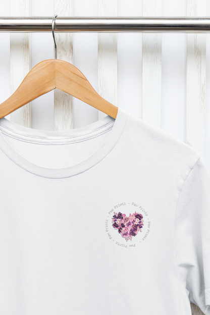 T-Shirt | Cat mom flowers