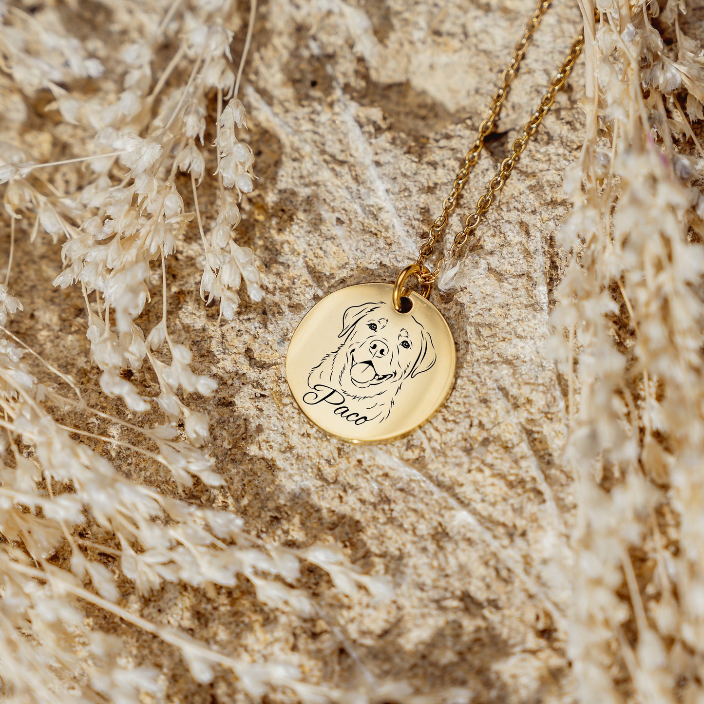 Fine-line Portret | ketting